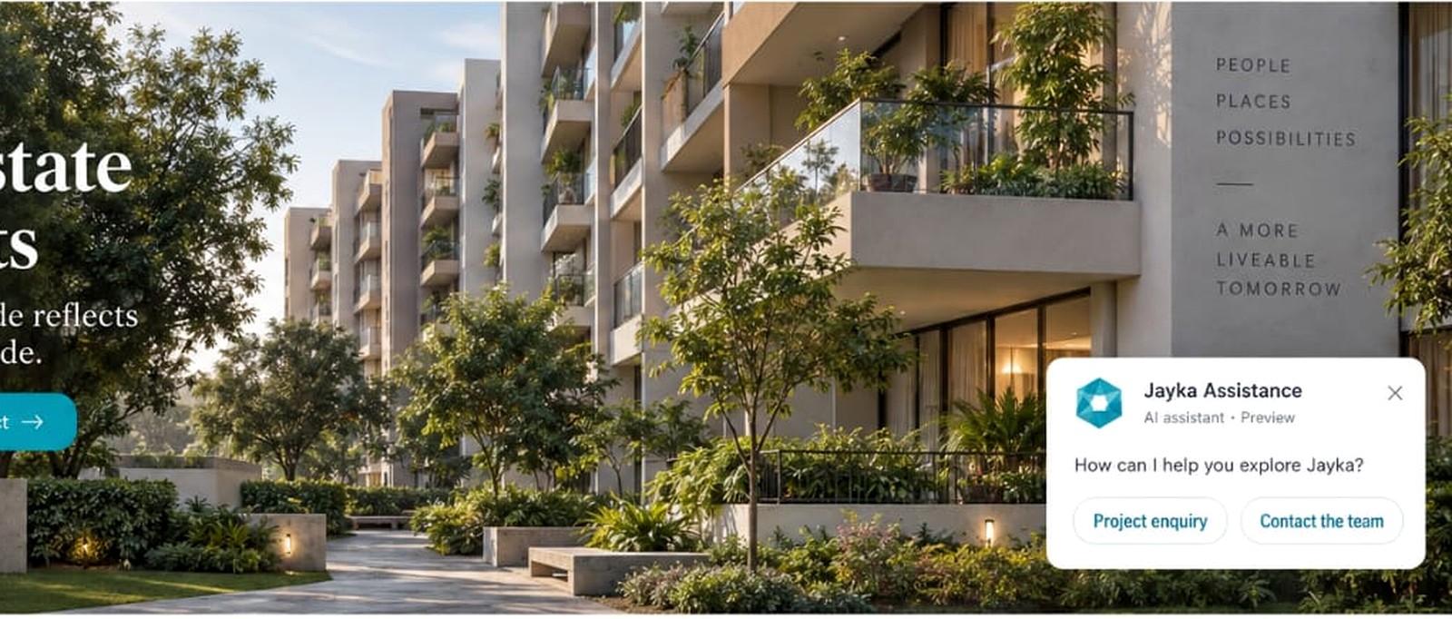 Residential real estate environment